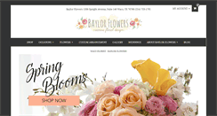 Desktop Screenshot of baylor-flowers.com